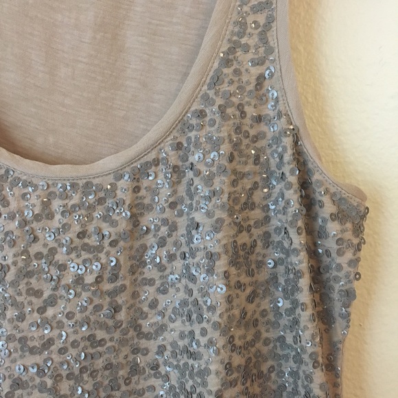 J. Crew Sequin Tank Top - Picture 3 of 4